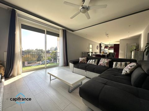 Saint Orens de Gameville centre 1,5 km, appartement rénové T5 de 127 m² + garage 73 m² + Terrain