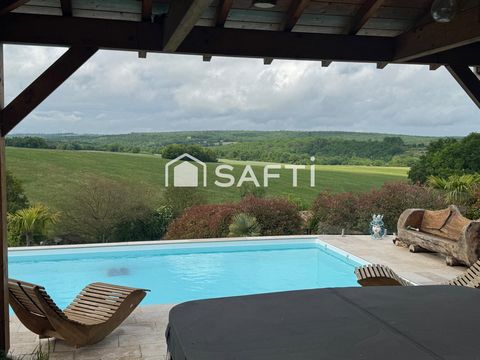 magnifique maison avec terrain constructible sur la commune de Garat