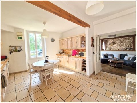Dpt Yonne (89), à vendre ROSOY maison en pierre de Bourgogne, 6 chambres, terrain 1150 M2