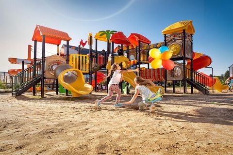 The family holiday resort offers high-quality accommodation and rich infrastructure (swimming pool with slides, playgrounds, sports field) ensuring a successful holiday. The facility is located in a safe, fenced area, 350 m from the beach. Comfortabl...