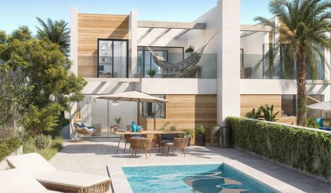 Nieuwe moderne villa in een exclusieve wijk van Alfaz del Pi~~Eigentijds ontwerp op een bevoorrechte locatie~Gelegen in de exclusieve wijk Barranc Fondo in Alfaz del Pi, bieden deze moderne nieuwbouwwoningen de mediterrane levensstijl waar u altijd a...
