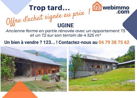 Grange aménagée - 154m² - Ugine