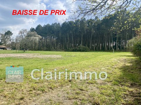 TERRAIN CONSTRUCTIBLE VIABILISE 1600M2 lot 2