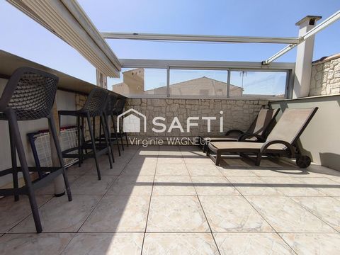 Superbe appartement, vue Port et Mer avec grande terrasse.