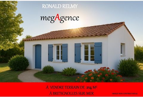 Un terrain à bâtir de 214 m², dans un quartier calme Brétignolles-sur-Mer
