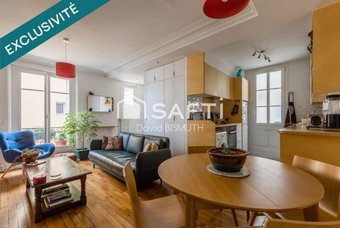 APPARTEMENT 3 PIECES 2 CHAMBRES DE 57 M2 RUE LEMERCIER PARIS 17