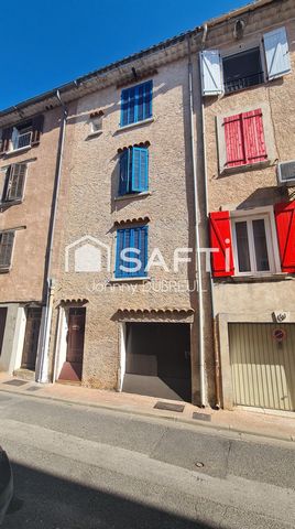 PIGNANS - MAISON DE VILLAGE 100M2, 3 CHAMBRES, COMBLES AMÉNAGEABLES, GARAGE