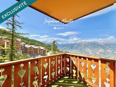 Appartement 3 chambres-vues dégagées - Skis aux pieds