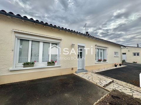 PAVILLON PLAIN PIED 2 CHAMBRES ET GARAGE A MAGNE !