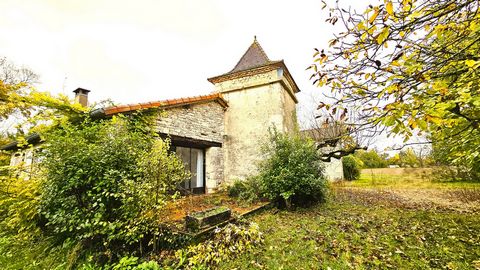 Maison et moulin, piscine sur grand terrain
