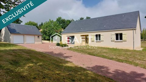 Pavillon de plain-pied avec double garage