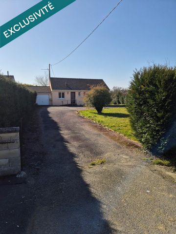 MAISON DE PLAIN-PIED À ARON, PROCHE DE MAYENNE