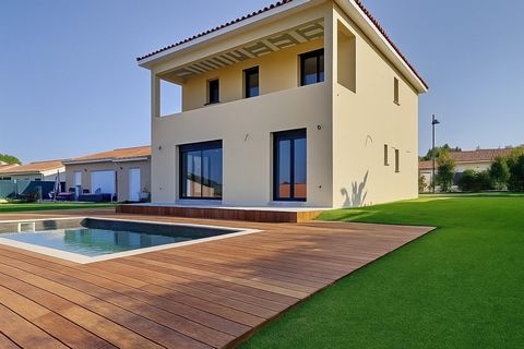Maison neuve avec garage piscine, confort du plain pied