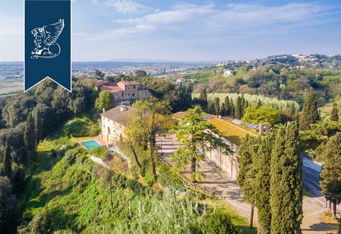 On the hills between Florence and Pisa there is this outstanding villa with swimming pool currently up for sale. The sophisticated and perfectly refurbished tourist accommodation facility encompasses six rooms, all with private bathroom. Moreover, th...