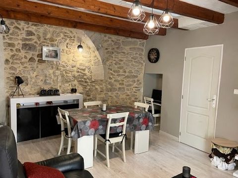 HERAULT 34230 SAINT BAUZILLE DE LA SYLVE village house very well renovated 3 bedrooms. A master suite on the ground floor, living room, dining room, kitchen on the first floor and two bedrooms, shower room on the second floor Reversible air condition...
