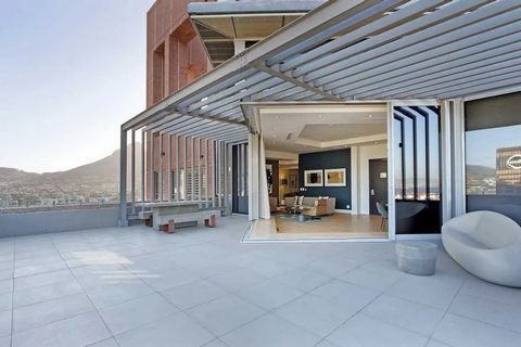 PENTHOUSE WITH 68 SQM TERRACE AND INCREDIBLE TABLE MOUNTAIN VIEWS Sole mandate. Simply the best views in Cape Town from this 23rd floor penthouse looking straight towards Table Mountain. Price inclusive of VAT, no transfer duty and sold fully furnish...