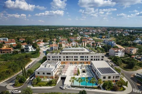 Istria, Poreč, the exclusive Veli Maj business-residential project consists of 54 apartments and 42 office spaces. The project is divided into three units; central, southern and northern volume. The building has a swimming pool and an underground gar...