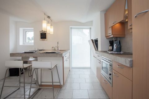 This holiday apartment has a bedroom and bathroom. In the living room there is a flat screen on which you can watch both Dutch and German television programs. There is also wifi. The kitchen is equipped with microwave, oven, toaster, dishwasher, refr...