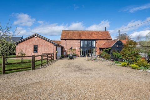 This is a home where you can enjoy the best of Norfolk countryside living, with so much space, comfort, and in timeless style. A rare opportunity to purchase a spacious barn conversion in a peaceful rural setting, with the benefits of village life an...