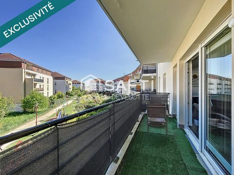 Superbe appartement F2 avec balcon et garage