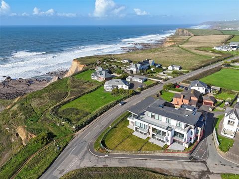 Discover coastal luxury with Apartment 6 at Perrantide, Bude. This stunning 2 bedroom, 2 bathroom ground-floor apartment offers breathtaking ocean views, a private garden, high-spec finishes, and energy-efficient design. Perfect as a main residence, ...