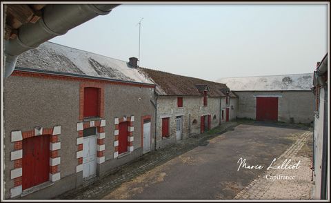 Corps de Ferme à vendre 9 pièces LA NEUVILLE SUR ESSONNE (45), Grange, Terrain Clos