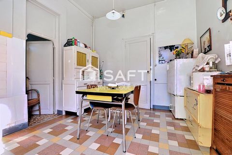 A renover : Maison Plain-Pied, T5, 3 chambres, Dépendance attenante 85 m², Parking, Jardin avec son entrée