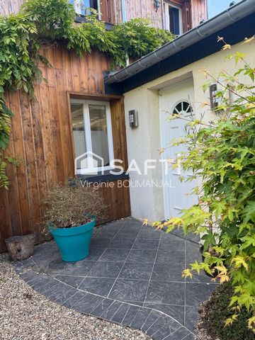 Maison deux chambres un bureau avec jardin clos
