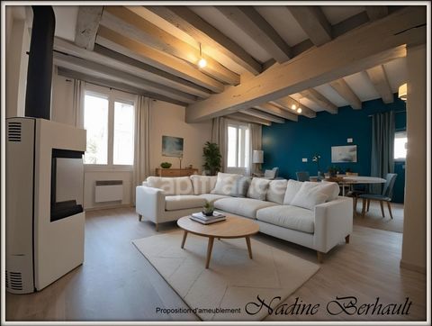 Maison à vendre 4 pièces (45)Cernoy-en-Berry Maison en pierre rénovée avec dépendance et jardin, à 15 min de Briare