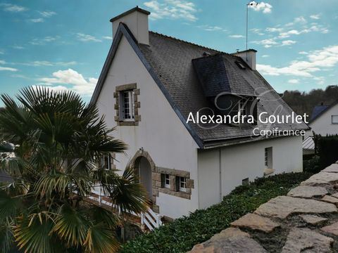 Maison à vendre 6 pièces ELLIANT (29) - Au calme - Véranda - Lumineuse