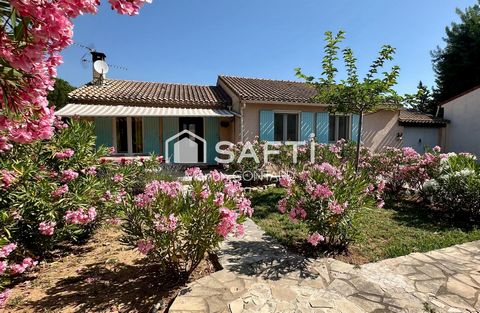 Maison 3 chambres avec garage sur terrain clos