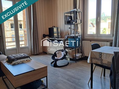 Situé au cœur de Morteau cet appartement lumineux de 50m2 idéal pour un premier investissement 143.000€