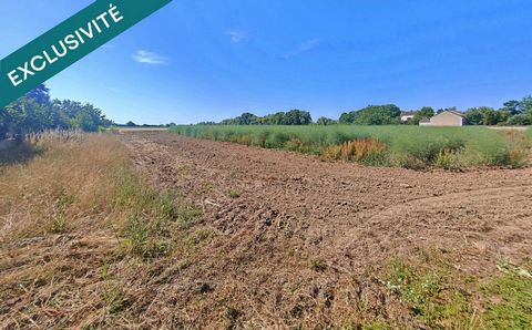 Terrain plat CONSTRUCTIBLE de 1193 m² sur la commune de Chemilly