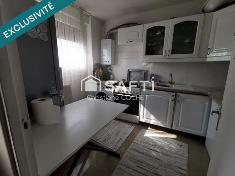 Grand T4 en duplex, vue imprenable sur Melun, sans vis-à-vis, box, cellier et cave.