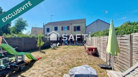 Maison d'environ 90 m2, 3 chambres, garage, 369 m2 de terrain