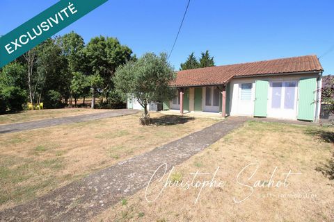 Maison de plain-pied 113 m2 sur une parcelle de 1193m2