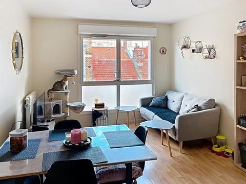 Appartement Amiens 1 chambre séparée 43 m2