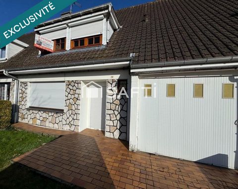 Charmante maison à Arques avec jardin, garage.