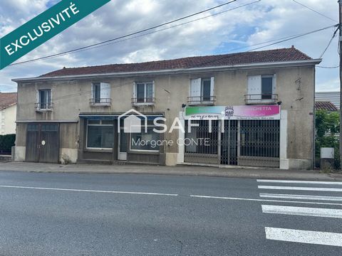 200m2, 2 logements + locaux, à rénover !