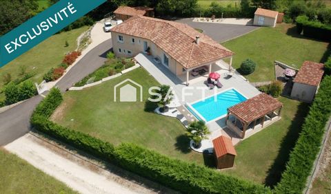 Maison de plain-pied offrant une vue imprenable et sans vis-à-vis