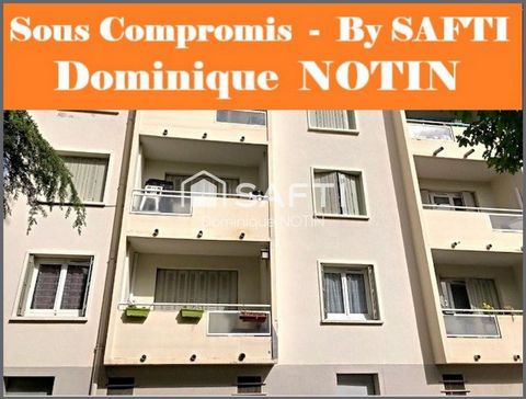 Appartement T3 traversant 57m² balcon cave garage