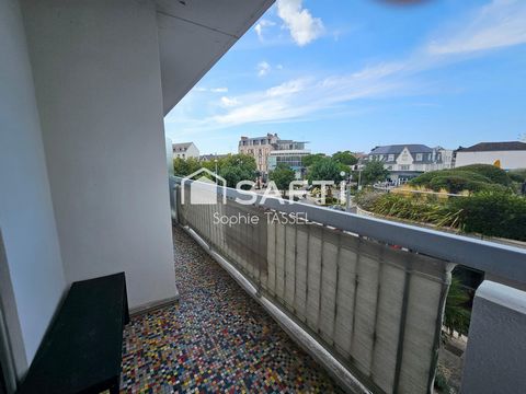 Appartement T2 hyper centre de La Baule avec cave et place de parking