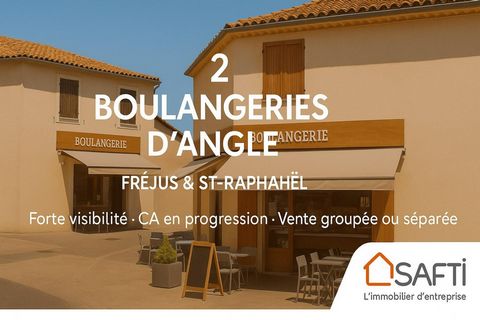 2 boulangeries d’angle – forte visibilité Var Est