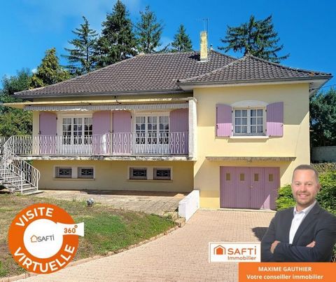 Maison sur sous-sol complet, au calme