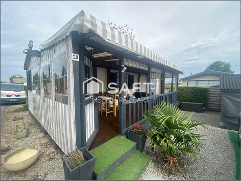 Chalet sur terrain de camping