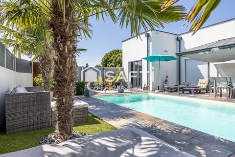 SUPERBE CONTEMPORAINE DE PLAIN-PIED 3 CH GARAGE PISCINE