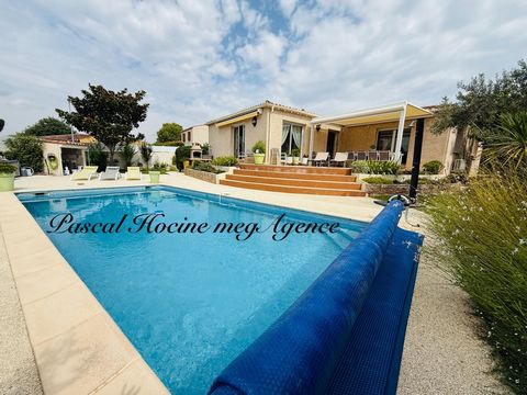 Villa 107 M2, 3 chambres, terrain 607 M2, piscine