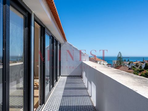 Maisonette-Apartment mit 3 Schlafzimmern und Meerblick über die Bucht von Cascais, Mit dem geplanten Ende der Arbeiten im August 2024 hat diese Wohnung mit Premium-Oberflächen, die in ein Gebäude mit Aufzug eingefügt wurde, die folgenden Unterteilung...