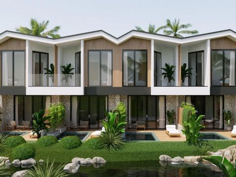 New townhouses in the project BERAWA OCEAN TOWNHOUSES in the popular Berawa area, 350 meters from the ocean. Ultra-modern townhouses, two floors with two bedrooms and a studio (108 sq.m.). The interior is thought out to the smallest detail. Individua...