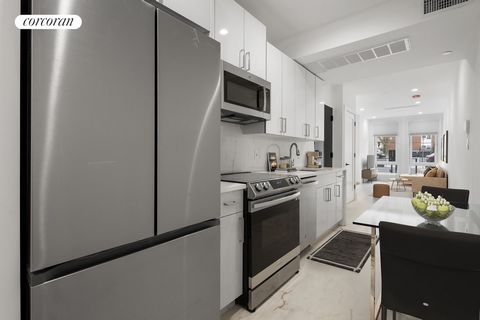 Developer Incentive Seller Will Pay Full Year of Common Charges!! Welcome to 122 Palmetto Street, where Bushwick's prime location meets Miami-inspired design. This 8-unit boutique condominium has been thoughtfully designed with European floor-to-ceil...